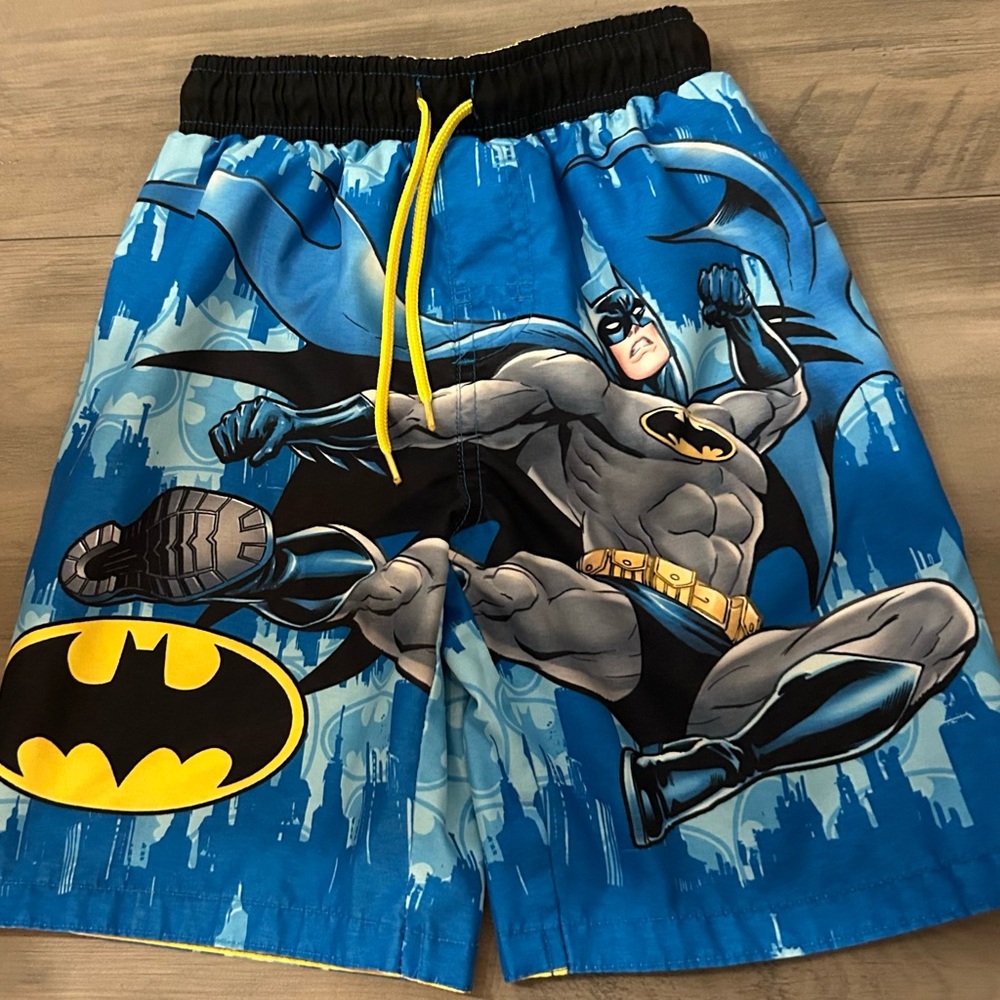Batman Kids Blue Shorts